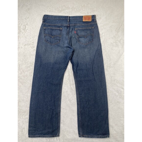 Levi's Jeans Men's 569 Loose Straight Fit Denim Size 36x32 Medium Wash - Picture 1 of 11